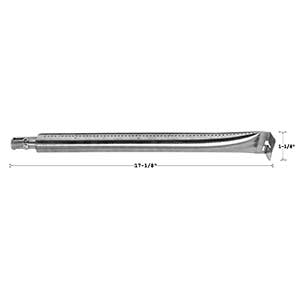 Replacement Stainless Steel Burner For Broil-Mate 7352-69, 7352-89, 735269, 735284, 735869, Huntington 6561-57, 6561-64, 6561-87, 6565-84, Sterling 5861-66, 5861-86, 5861-82, 5896-82, Gas Model